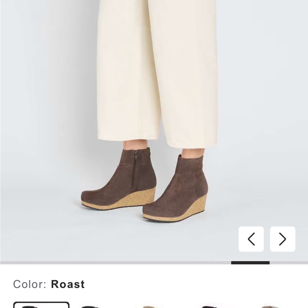 Birkenstock Papillio Ebba Wedge Booties Chocolate - Picture 8 of 8